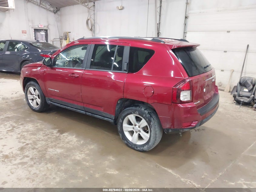 Vin: 1c4njdbb9ed592927, lot: 46293753, jeep compass sport 20143