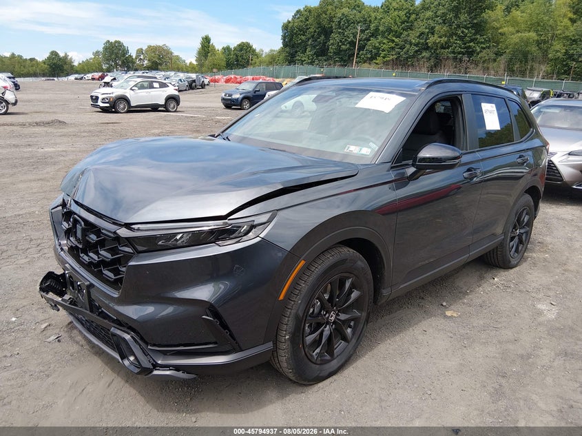 Vin: 7fars6h52te156555, lot: 46293768, honda cr-v hybrid awd sport 20262