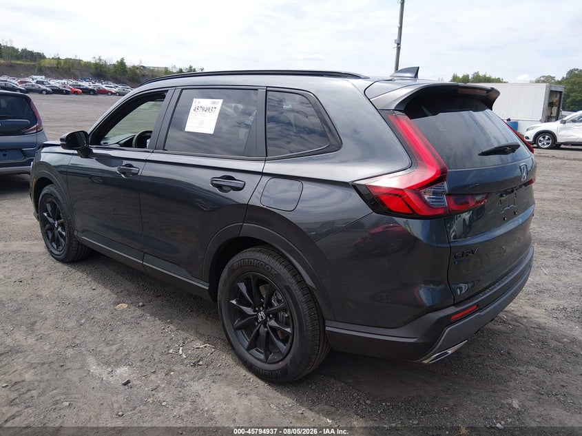 Vin: 7fars6h52te156555, lot: 46293768, honda cr-v hybrid awd sport 20263