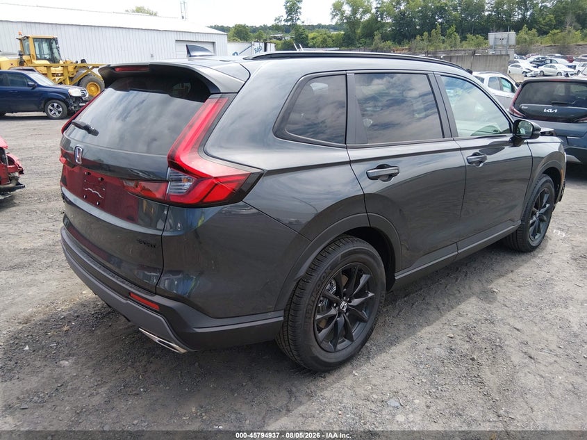 Vin: 7fars6h52te156555, lot: 46293768, honda cr-v hybrid awd sport 20264