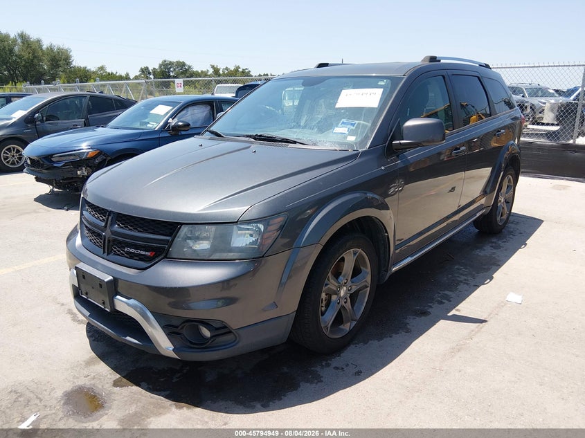 Vin: 3c4pdcgg6ft659400, lot: 46293780, dodge journey crossroad 20152
