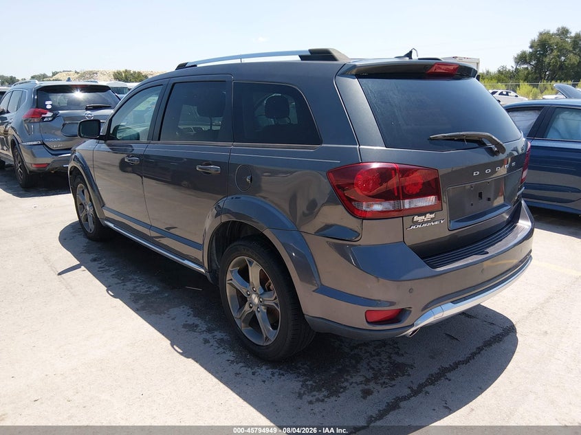 Vin: 3c4pdcgg6ft659400, lot: 46293780, dodge journey crossroad 20153