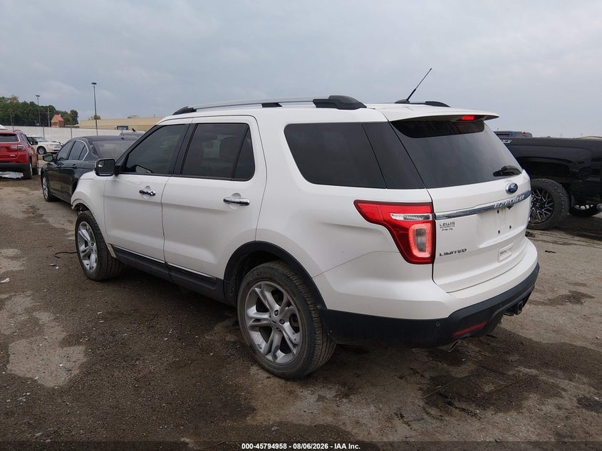 Vin: 1fmhk8f83cga52240, lot: 46293789, ford explorer limited 20123