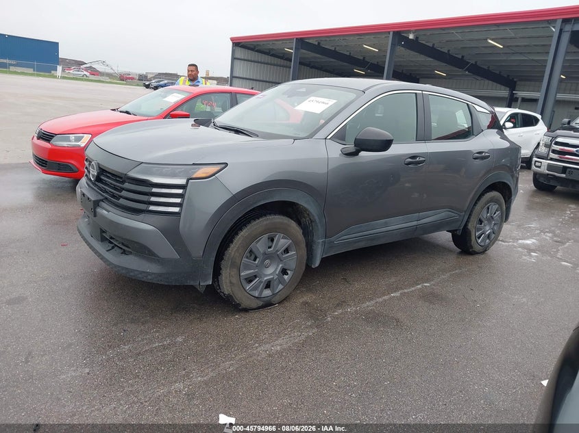 Vin: 3n8ap6bb3sl309117, lot: 46293797, nissan kicks s intelligent awd 20252