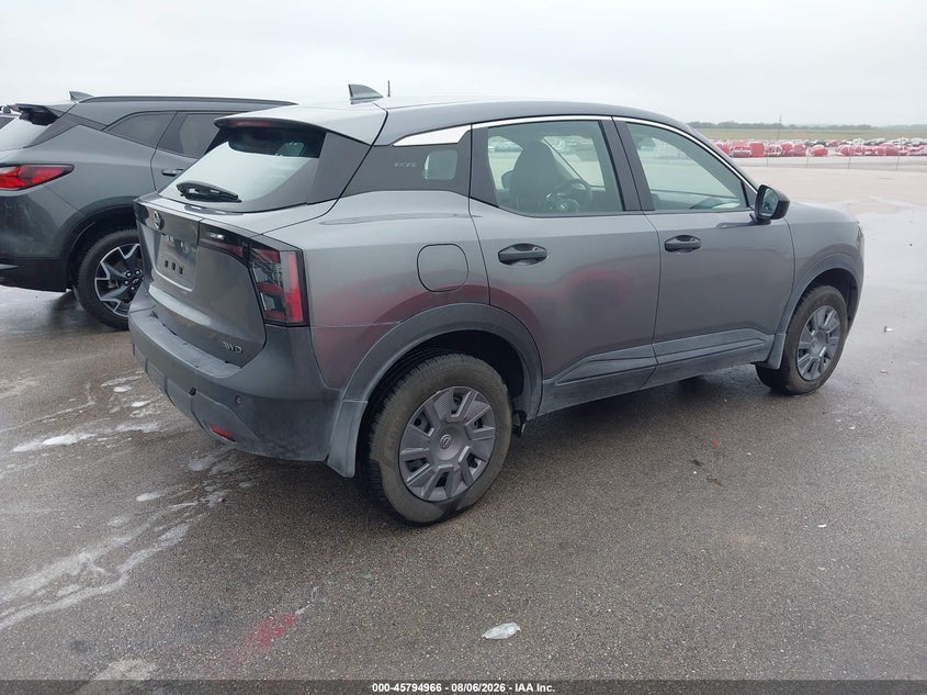Vin: 3n8ap6bb3sl309117, lot: 46293797, nissan kicks s intelligent awd 20254