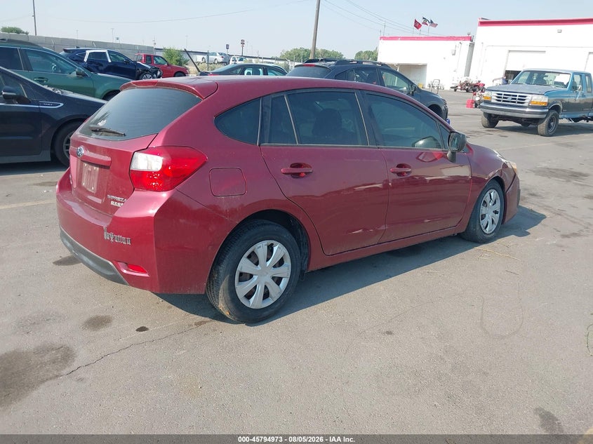 Vin: jf1gpaa68d2878276, lot: 46293804, subaru impreza 2.0i 20134