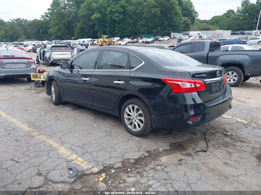 Vin: 3n1ab7ap9jy274908, lot: 46293826, nissan sentra sv 20183