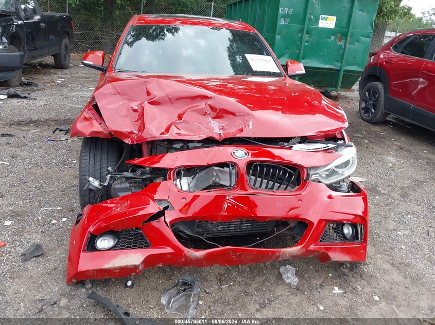 BMW 335I 2015 VIN WBA3A9G51FNS66586