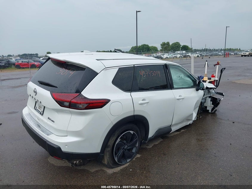 Vin: jn8bt3bb5rw285180, lot: 46293845, nissan rogue sv intelligent awd 20244