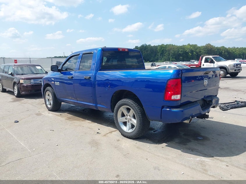 Vin: 1c6rr7ft7fs513371, lot: 46293846, ram 1500 express 20153