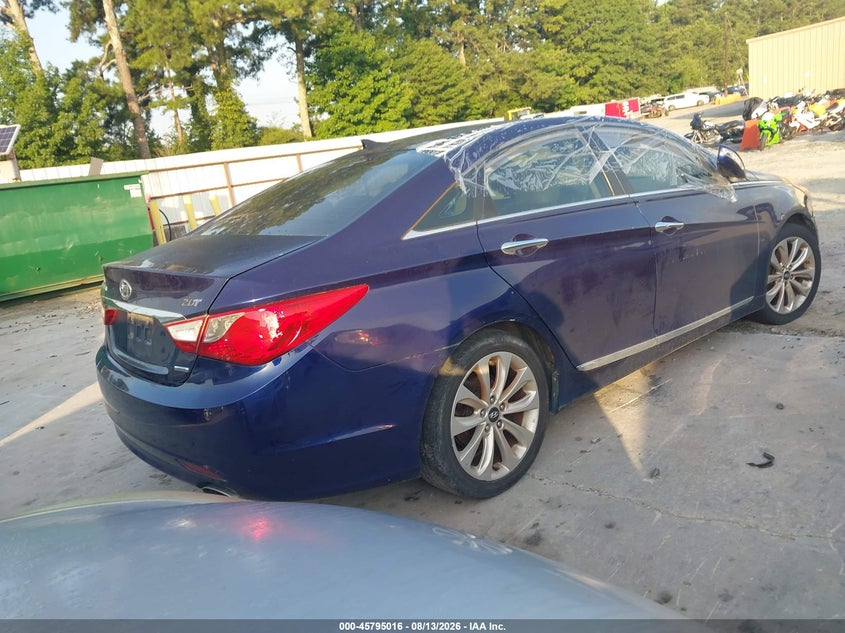 2012 HYUNDAI SONATA auction photo 4