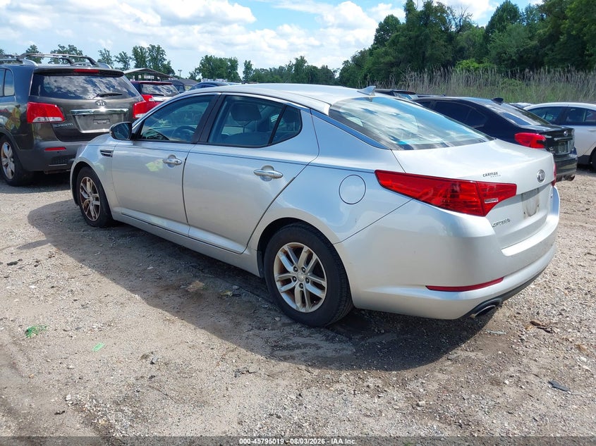 Vin: knagm4a78d5382161, lot: 46293850, kia optima lx 20133