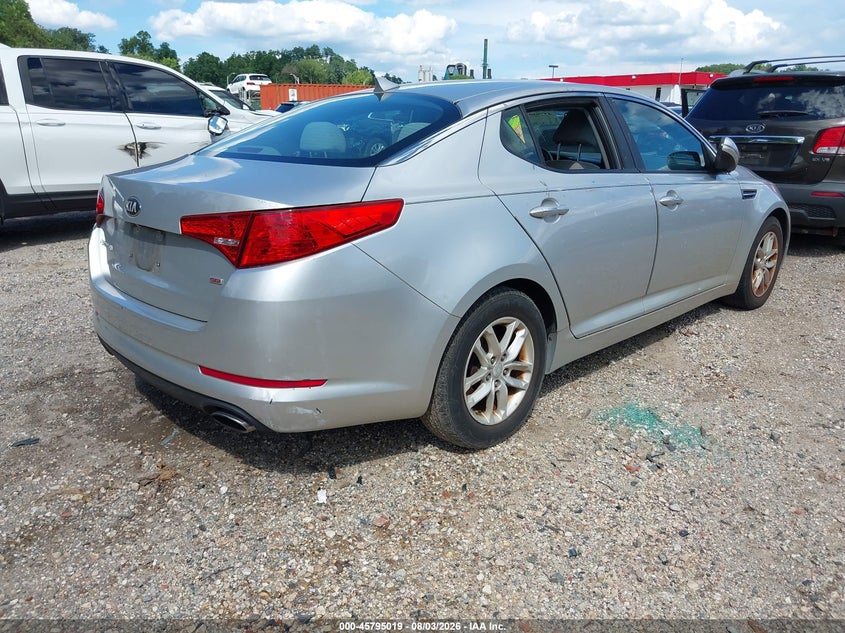 Vin: knagm4a78d5382161, lot: 46293850, kia optima lx 20134