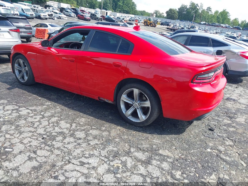 Vin: 2c3cdxctxjh128862, lot: 46293888, dodge charger r/t rwd 20183