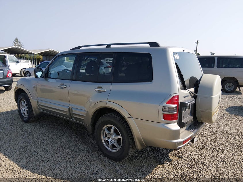 2002 MITSUBISHI MONTERO auction photo 3