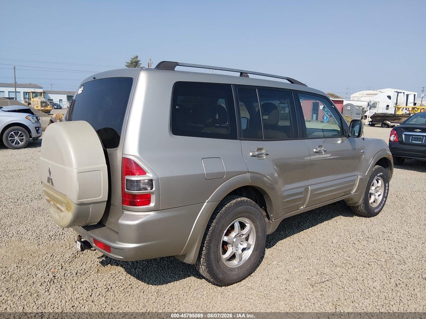 2002 MITSUBISHI MONTERO auction photo 4