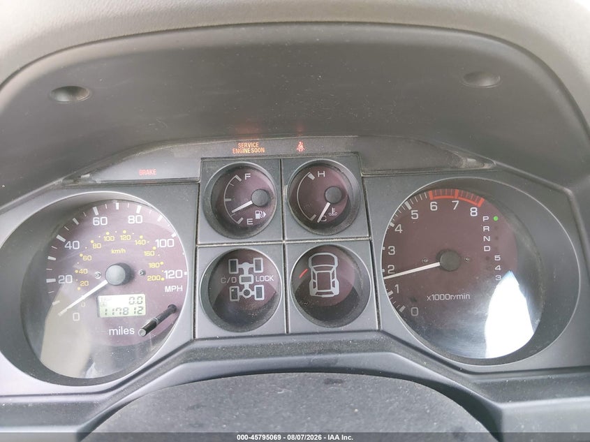 2002 MITSUBISHI MONTERO auction photo 7