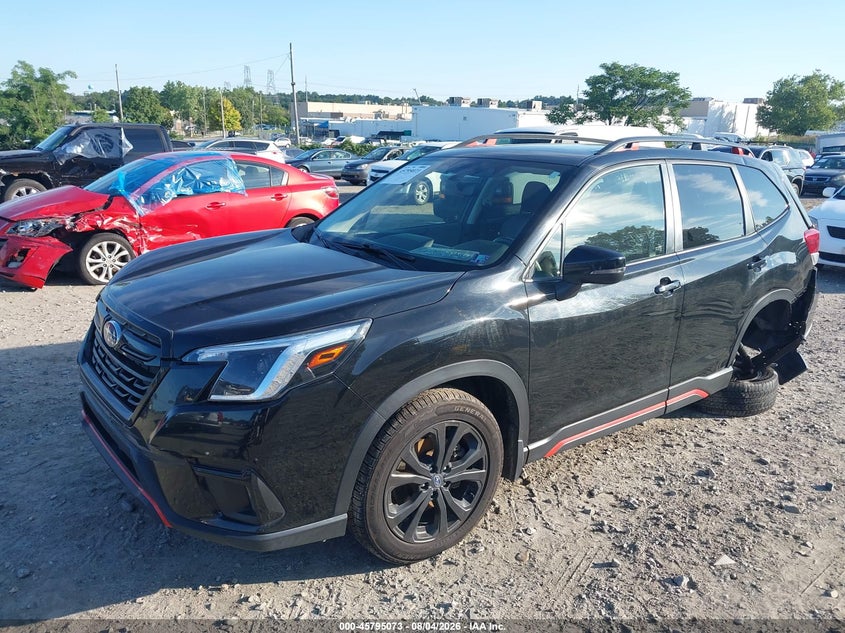 Vin: jf2skajcxnh484268, lot: 46293904, subaru forester sport 20222