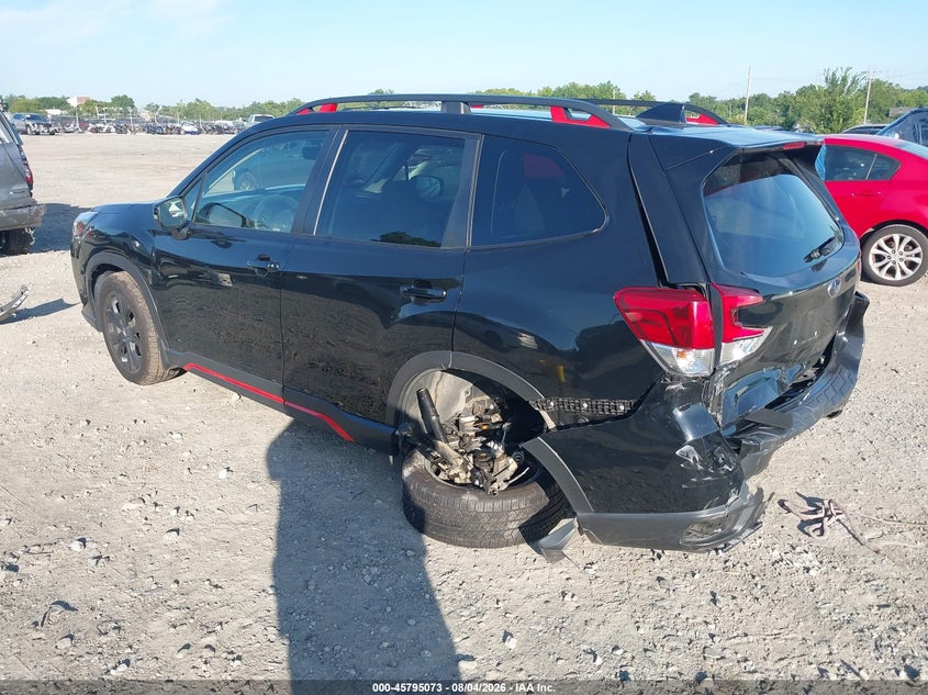 Vin: jf2skajcxnh484268, lot: 46293904, subaru forester sport 20223