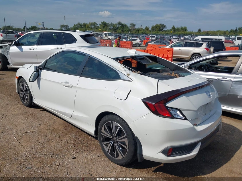 Vin: 2hgfc3b30gh354232, lot: 46293920, honda civic ex-t 20163