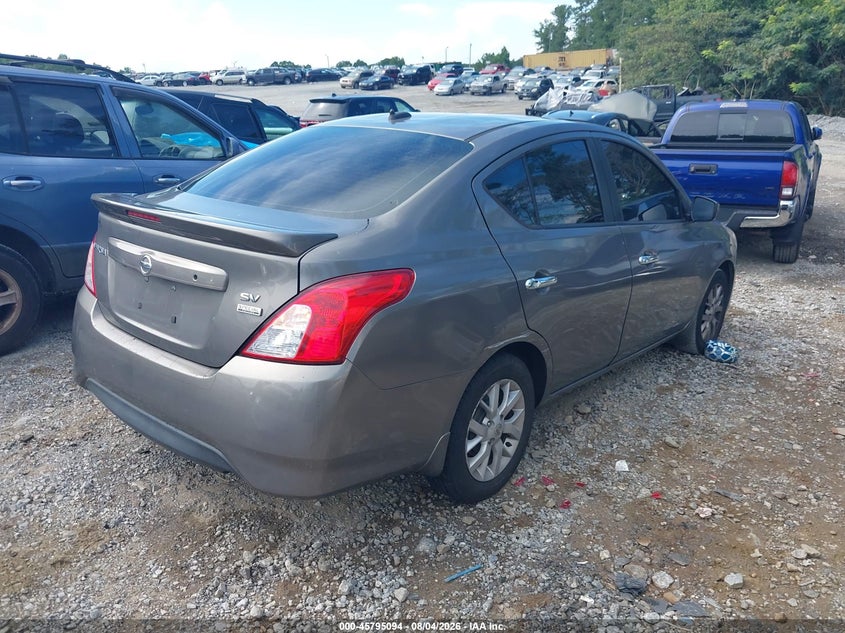 Vin: 3n1cn7ap8hl811260, lot: 46293925, nissan versa 1.6 sv 20174