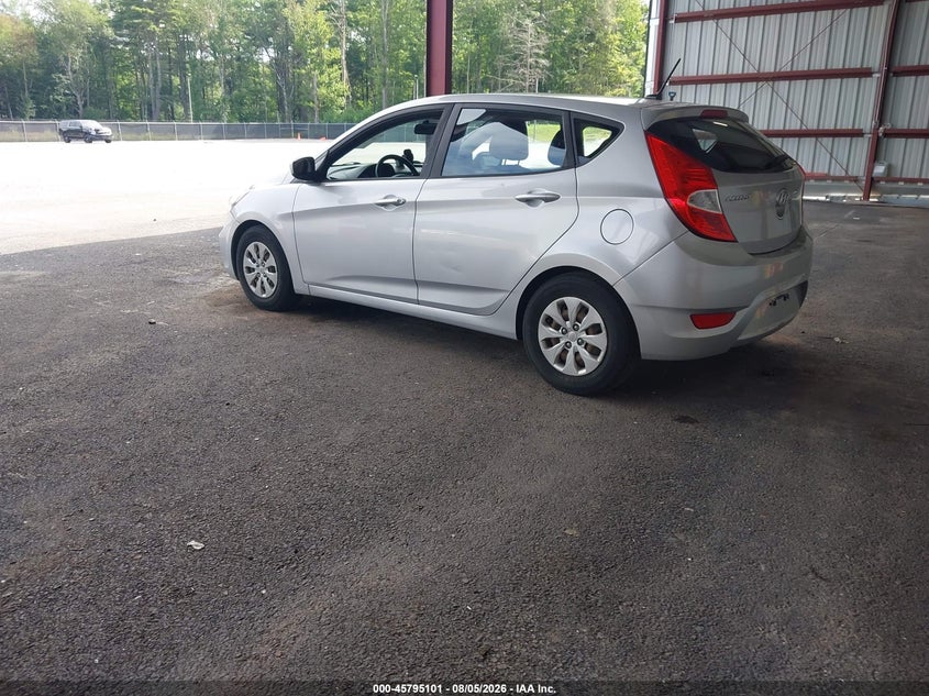 Vin: kmhct5ae5gu276894, lot: 46293932, hyundai accent se 20163