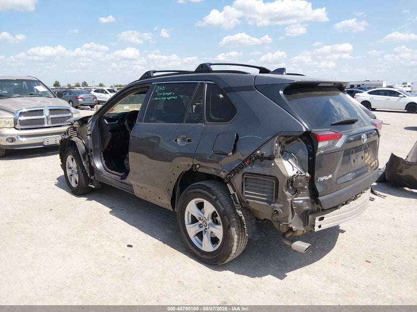 Vin: 2t3w1rfv7mw121981, lot: 46293935, toyota rav4 xle 20213