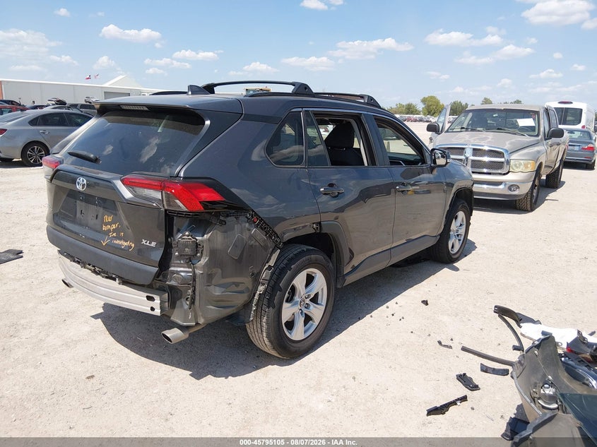 Vin: 2t3w1rfv7mw121981, lot: 46293935, toyota rav4 xle 20214