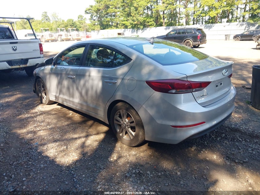 Vin: kmhd84lf8ju717902, lot: 46293958, hyundai elantra sel 20183