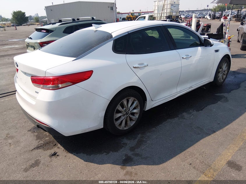 Vin: 5xxgu4l32gg045014, lot: 46293970, kia optima ex 20164