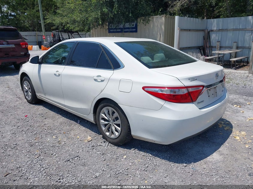 Vin: 4t4bf1fk7gr531853, lot: 46293971, toyota camry le 20163