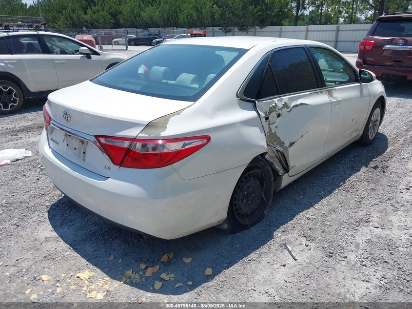 Vin: 4t4bf1fk7gr531853, lot: 46293971, toyota camry le 20164