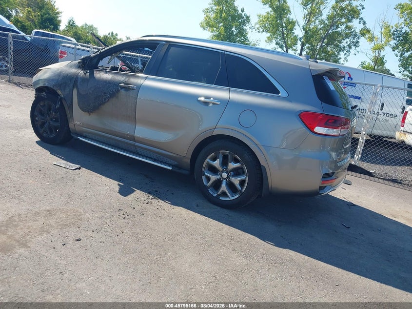 Vin: 5xypkda17gg037798, lot: 46293997, kia sorento 2.0t sxl 20163