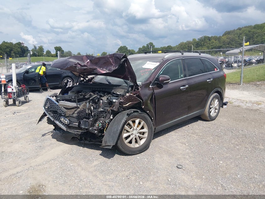 Vin: 5xypg4a33gg070865, lot: 46294022, kia sorento 2.4l lx 20162