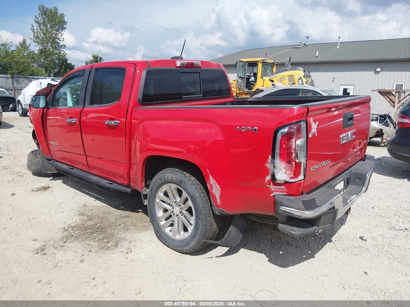 Vin: 1gtg6de31g1303476, lot: 46294025, gmc canyon 4wd slt 20163