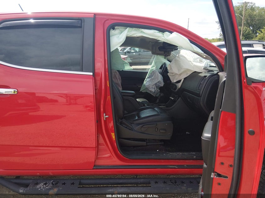 GMC CANYON 2016 VIN 1GTG6DE31G1303476