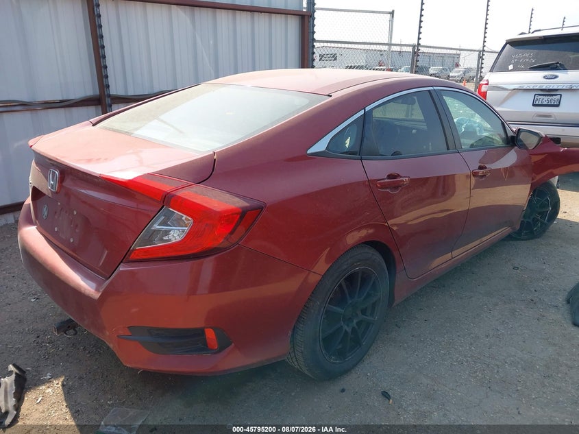 Vin: 19xfc2f60ke018081, lot: 46294031, honda civic lx 20194