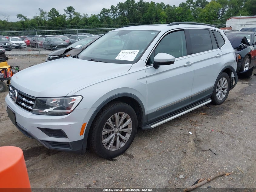 Vin: 3vv3b7ax9jm082080, lot: 46294035, volkswagen tiguan 2.0t se/2.0t sel 20182