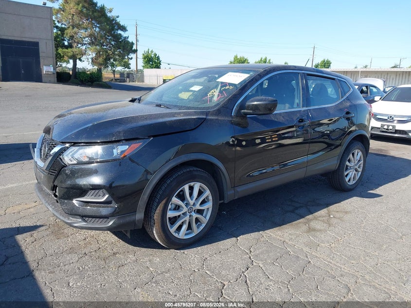 Vin: jn1bj1aw2mw421884, lot: 46294038, nissan rogue sport s awd xtronic cvt 20212