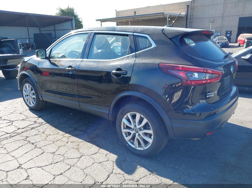 Vin: jn1bj1aw2mw421884, lot: 46294038, nissan rogue sport s awd xtronic cvt 20213
