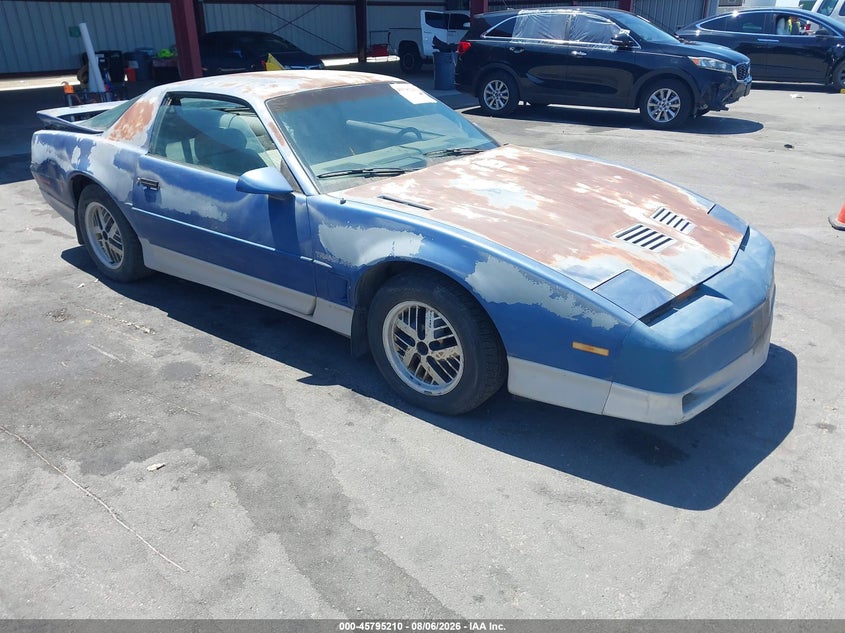 1987 Pontiac Firebird Trans Am, Износ, IAAI, VIN 1G2FW21H2HL208906