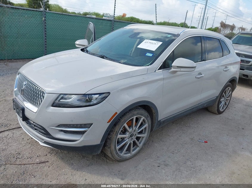 Vin: 5lmcj3c98kul04512, lot: 46294048, lincoln mkc reserve 20192