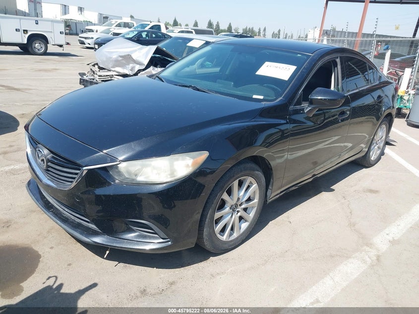 Vin: jm1gj1u54g1408237, lot: 46294053, mazda mazda6 i sport 20162