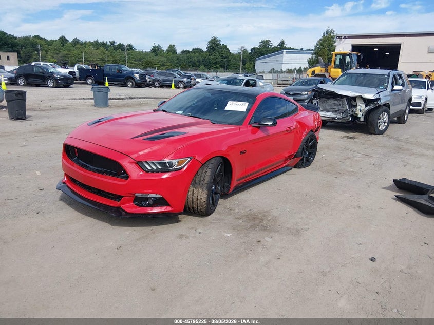 Vin: 1fa6p8cf1g5311671, lot: 46294056, ford mustang gt premium 20162
