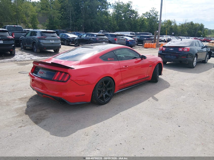 Vin: 1fa6p8cf1g5311671, lot: 46294056, ford mustang gt premium 20164