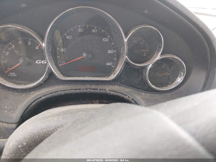 PONTIAC G6 2005 VIN 1G2ZH548154114610