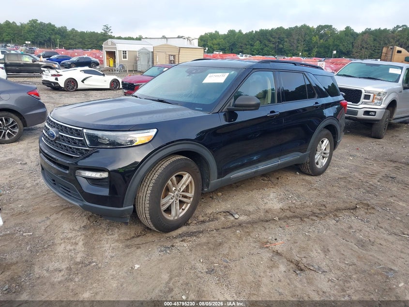 Vin: 1fmsk7dh8nga50490, lot: 46294061, ford explorer xlt 20222