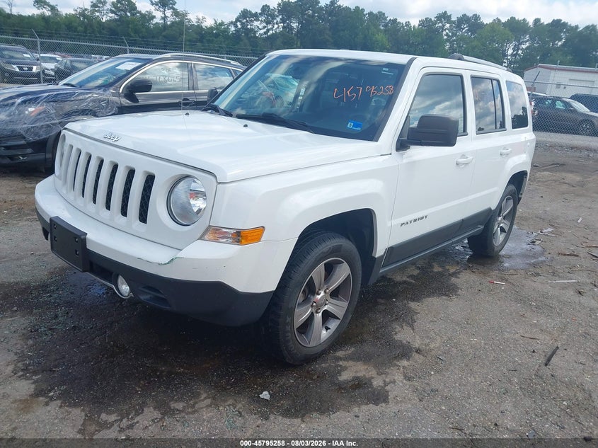 Vin: 1c4njrfb2hd181316, lot: 46294089, jeep patriot high altitude 20172