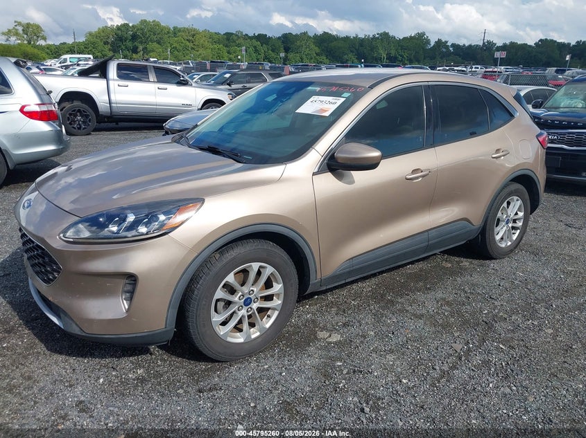 Vin: 1fmcu0g68lub59529, lot: 46294091, ford escape se 20202