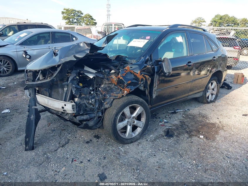 2007 Lexus RX, Front & Rear, IAAI, VIN 2T2GK31U07C024077 — photo 2
